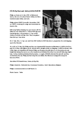 A preview of a PDF biography for Ashby, Philip Bernard